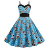 Speciale Rockabilly-Jurk Voor Halloween