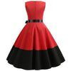 Rode En Zwarte Rockabilly Jurk