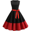 Rode En Zwarte Rockabilly Jurk