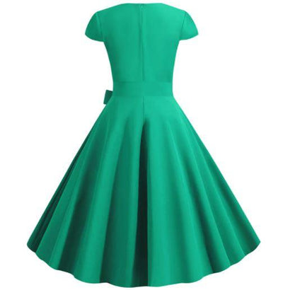 Groene Vintage Jaren 50 Jurk