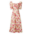 Bloemen Jaren 1940 Vintage Jurk