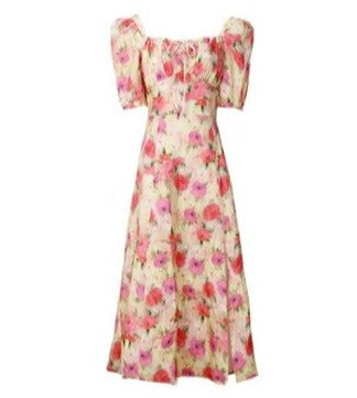 Bloemen Jaren 1940 Vintage Jurk