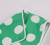 Little 50s Groene Polka Dot Jurk