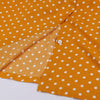 60s Polka Dot Jurk Geel