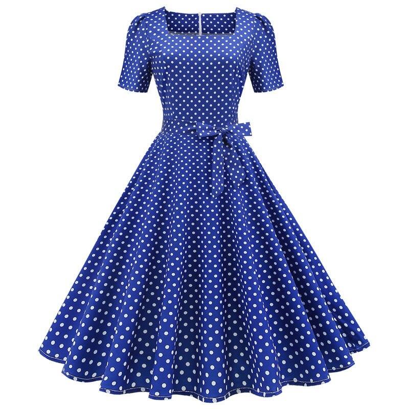 Jaren 50 Polkadot Jurk