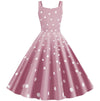 50s Pin-Up Roze Jurk