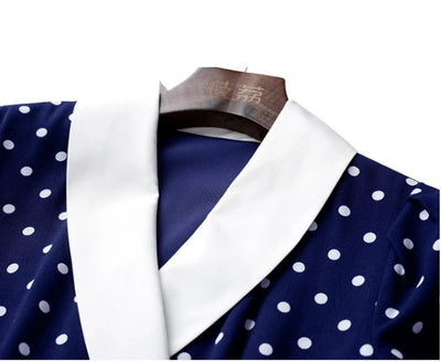 Vintage Polka Dot Shift-Jurk