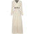 Beige Maxi-Jurk Uit De Jaren 40