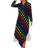 Jaren '70 Disco Maxi-Jurk