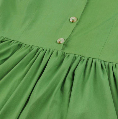 Groene Jaren 60 Retro Jurk