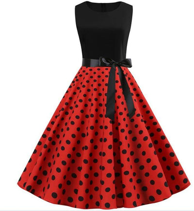 Polka Dot Rockabilly-Jurk