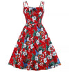 50s Rockabilly Jurk Rood