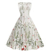 Vintage Bloemenjurk In Jaren 50-Stijl