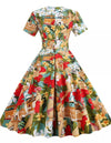 Vintage Patchworkjurk Uit De Jaren 50