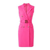 Fuschia 40s Vintage Kokerjurk