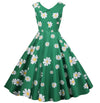 Vintage Groene Jaren 50 Jurk